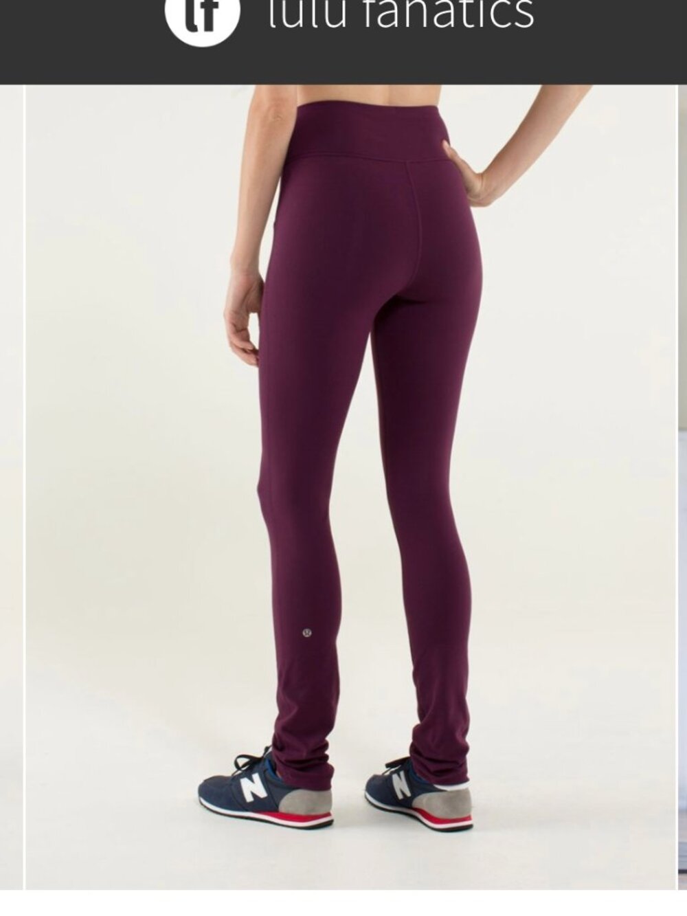 Lululemon Align Pants With Pockets in a dark burgundy color. Size 4 - Picture 5 of 6